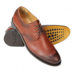 Scarpe eleganti da uomo 839 in cognac