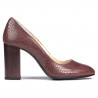 Scarpe eleganti donna 1269 pitone bordeaux