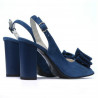 Sandali donna 1256 turchese antilope