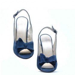Sandali donna 1256 turchese antilope