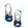 Sandali donna 1256 turchese antilope