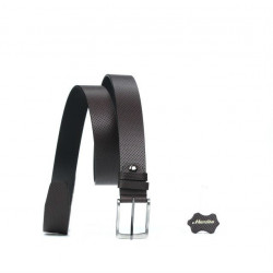Cintura uomo 25bp marrone perforata