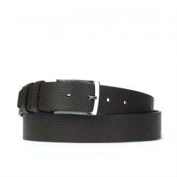 Cintura uomo 25bp marrone perforata
