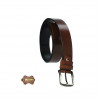 Cintura uomo 23b marrone
