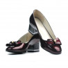 Scarpe eleganti donna 1270 vernice bordeaux