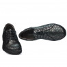Scarpe casual donna 698 nero perlaceo