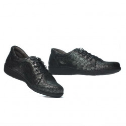Scarpe casual donna 698 nero perlaceo