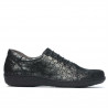 Scarpe casual donna 698 nero perlaceo