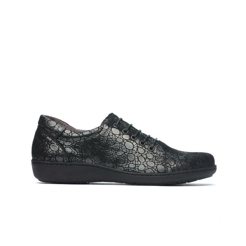 Scarpe casual donna 698 nero perlaceo