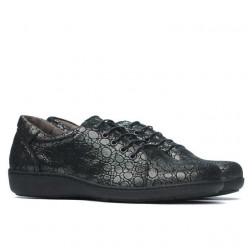 Scarpe casual donna 698 nero perlaceo