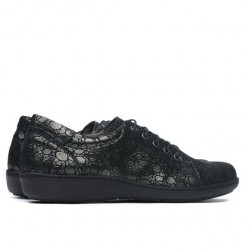 Scarpe casual donna 698 nero perlaceo