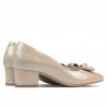 Scarpe eleganti donna 1270 vernice avorio