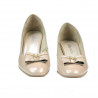 Scarpe eleganti donna 1270 vernice avorio