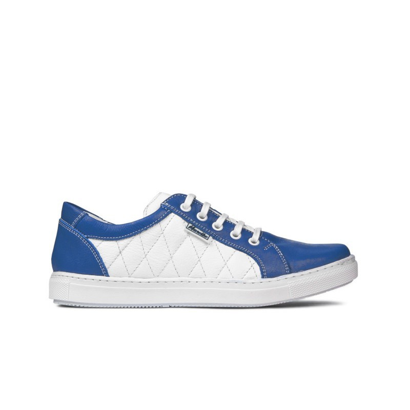 Scarpe sportive donna 648 indaco+bianco