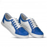 Scarpe sportive donna 648 indaco+bianco