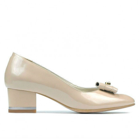 Scarpe eleganti donna 1270 vernice avorio