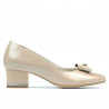 Scarpe eleganti donna 1270 vernice avorio