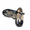 Scarpe per bambini piccoli 63c vernice nera combinata