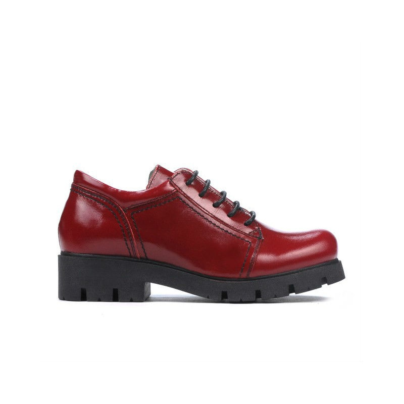 Scarpe bambini 158 vernice bordeaux