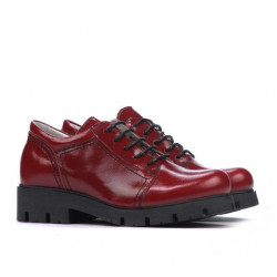 Scarpe bambini 158 vernice bordeaux