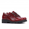 Scarpe bambini 158 vernice bordeaux