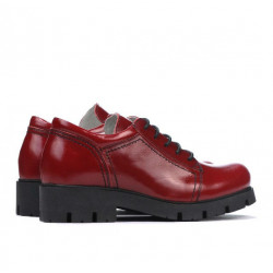 Scarpe bambini 158 vernice bordeaux