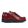 Scarpe bambini 158 vernice bordeaux