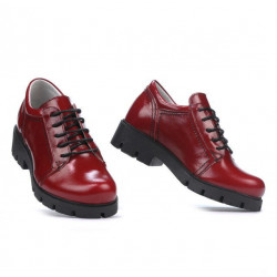 Scarpe bambini 158 vernice bordeaux
