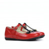 Scarpe per bambini piccoli 63c vernice rossa combinata