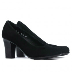 Scarpe casual / eleganti donna 643 nero velluto