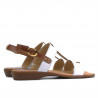 Sandali donna 5048 bianco combinato