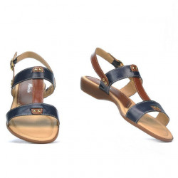 Sandali donna 5048 indigo combinato