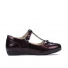 Scarpe bambini piccoli 63c vernice bordeaux