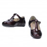 Scarpe bambini piccoli 63c vernice bordeaux