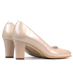 Scarpe eleganti donna 1209 lacca avorio