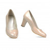 Scarpe eleganti donna 1209 lacca avorio