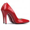 Scarpe eleganti donna 1241 vernice rossa