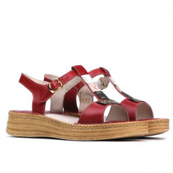 Sandali donna 5040-1 rosso