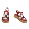 Sandali donna 5040-1 rosso