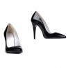 Scarpe eleganti donna 1241 vernice nera