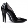 Scarpe eleganti donna 1241 vernice nera