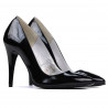 Scarpe eleganti donna 1241 vernice nera