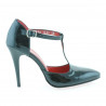 Sandali donna 1237 vernice nera
