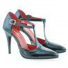 Sandali donna 1237 vernice nera