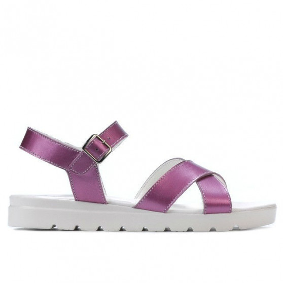 Sandali donna 5049 rosa madreperlato