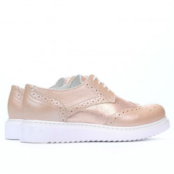 Scarpe casual da donna 663-2 polvere perla combinato