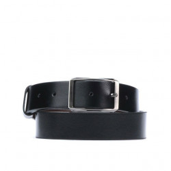 Cintura uomo 09b bicolore nero+marrone