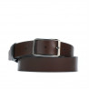 Cintura uomo 09b bicolore nero+marrone