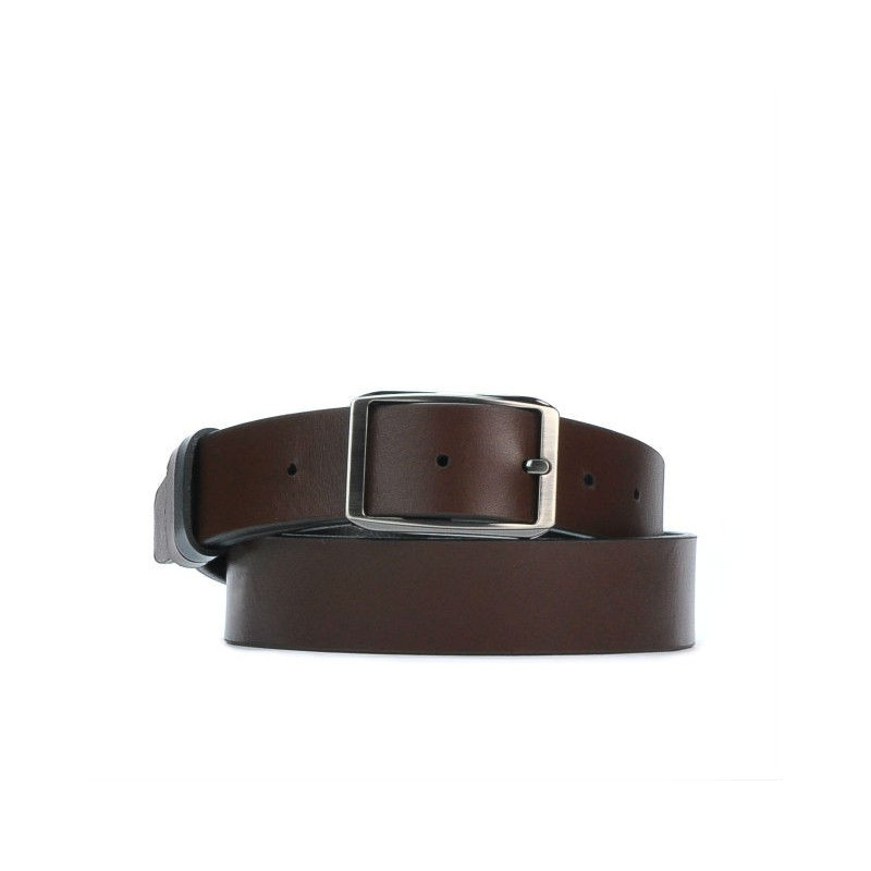Cintura uomo 09b bicolore nero+marrone