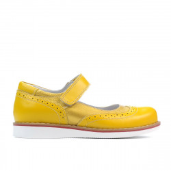 Scarpe per bambini 153 giallo combinato